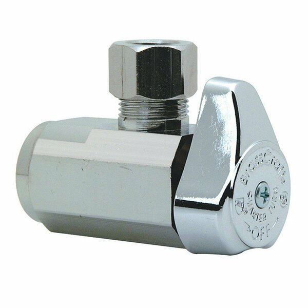 Latestluxury G2R15X CD 0.37 x 0.37 in. Chrome Angle Valve LA3318039